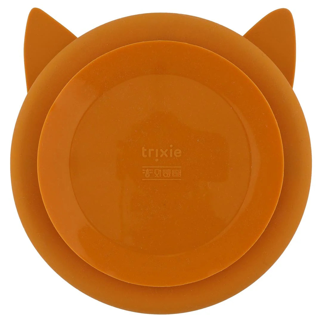 Silicone Divided Suction Plate - Mr. Fox