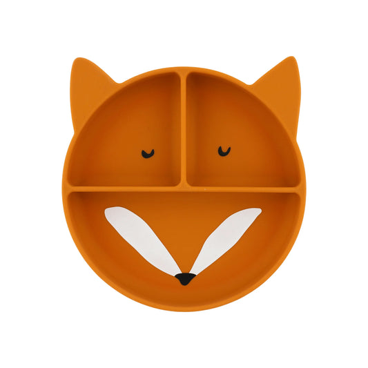 Silicone Divided Suction Plate Mr. Fox