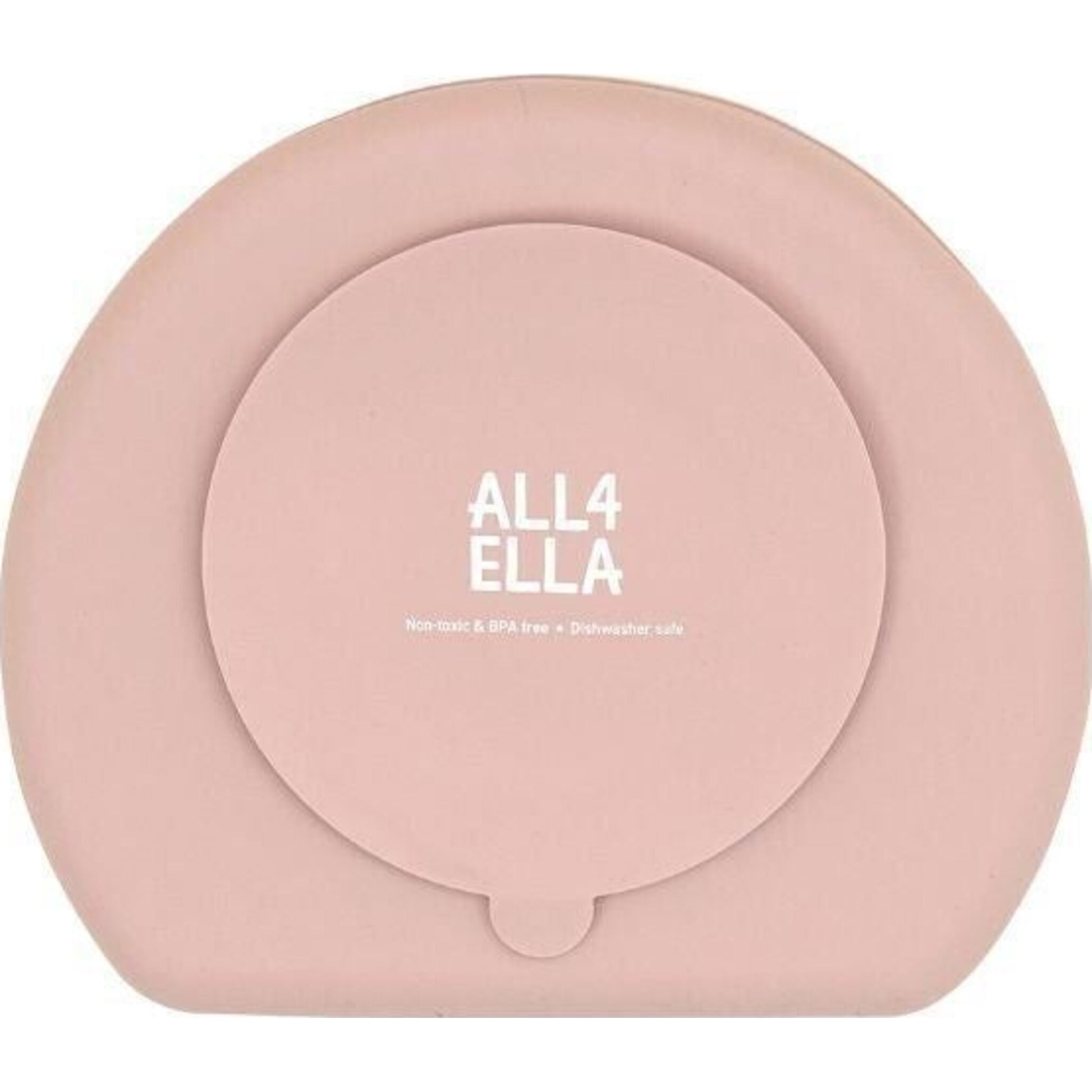 Silicone Suction Plate Dusty Pink – children's product by All4Ella | Aster & Ruby