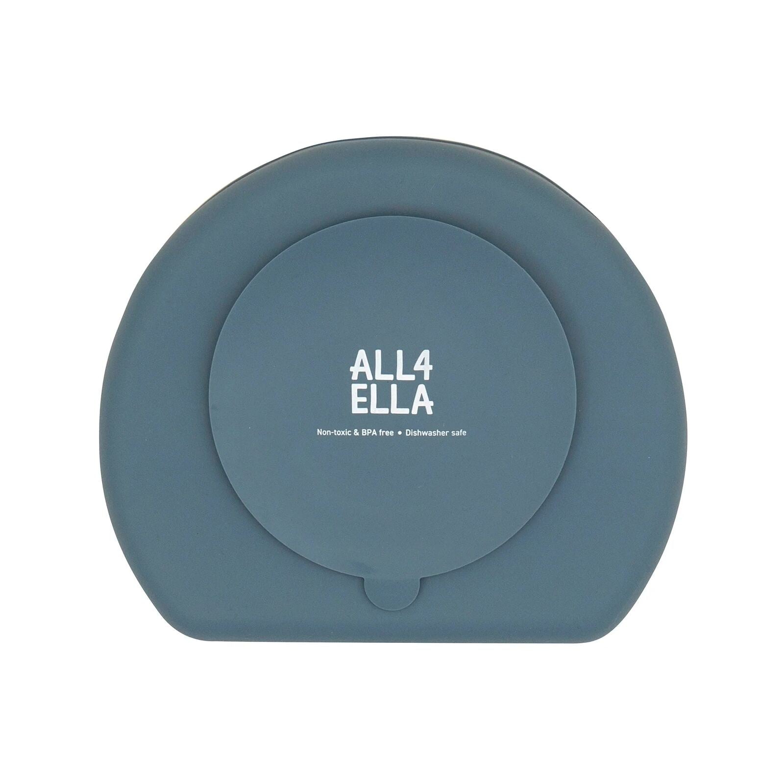 Silicone Suction Plate Slate Blue – Aster & Ruby