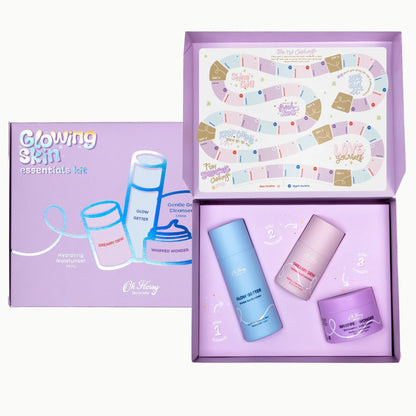 Skincare Glowing Skin Essentials Kit - Aster & Ruby