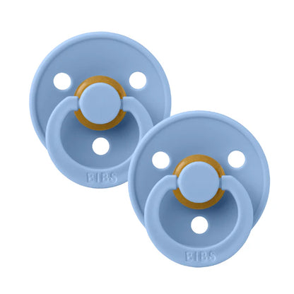Colour Pacifier Round 2pk