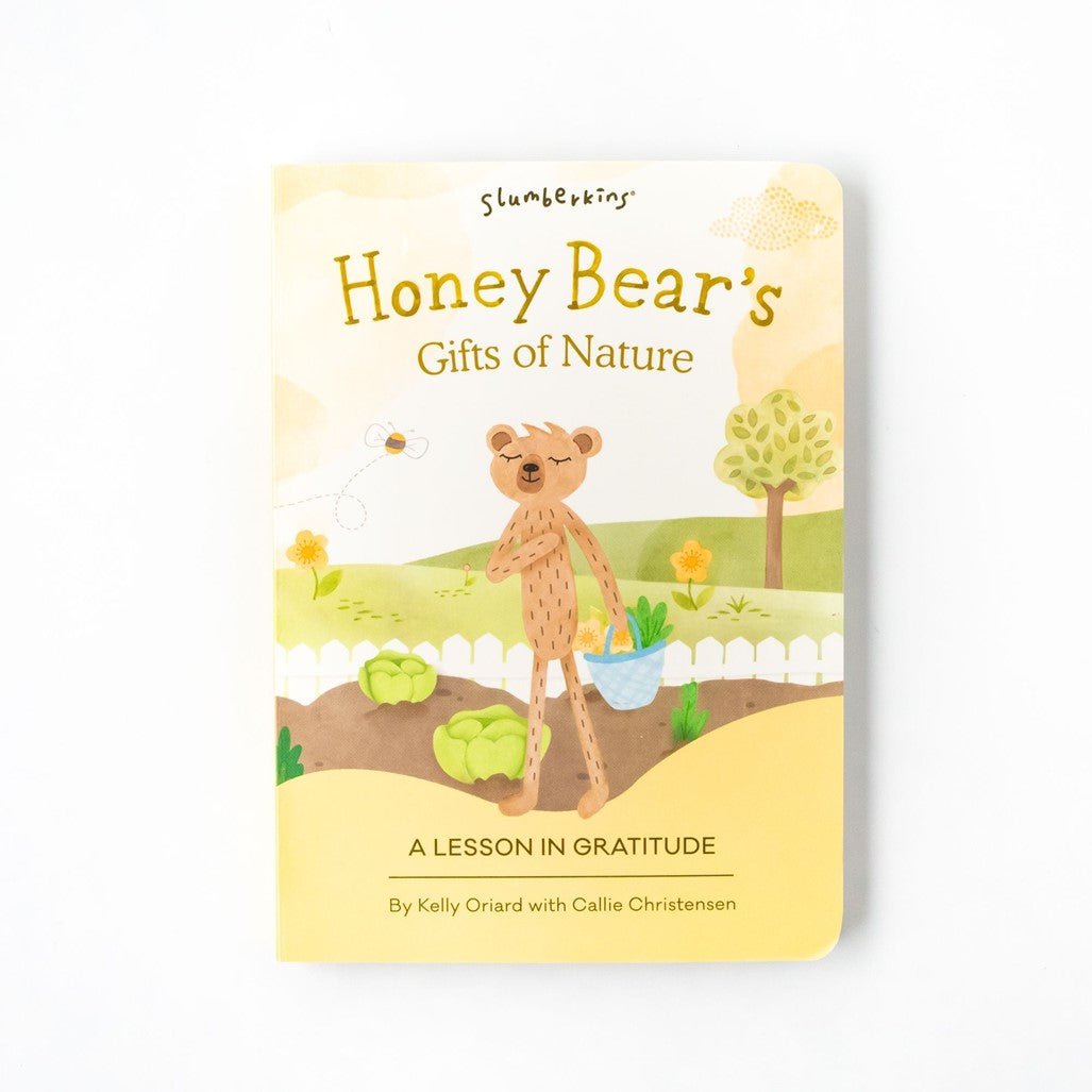 Slumberkins Honey Bear Kin Gratitude-Aster & Ruby