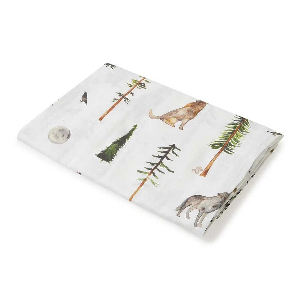 Snuggle Hunny Organic Muslin Wrap - Alpha - Aster & Ruby
