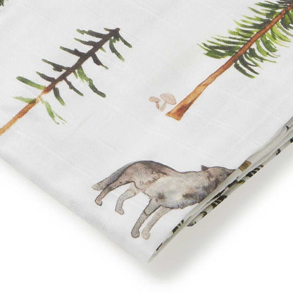 Snuggle Hunny Organic Muslin Wrap - Alpha - Aster & Ruby