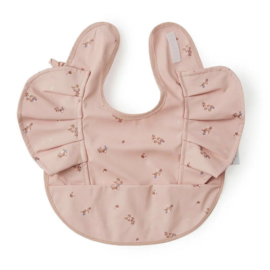 Snuggle Hunny Waterproof Snuggle Bib - Posy Frill - Aster & Ruby