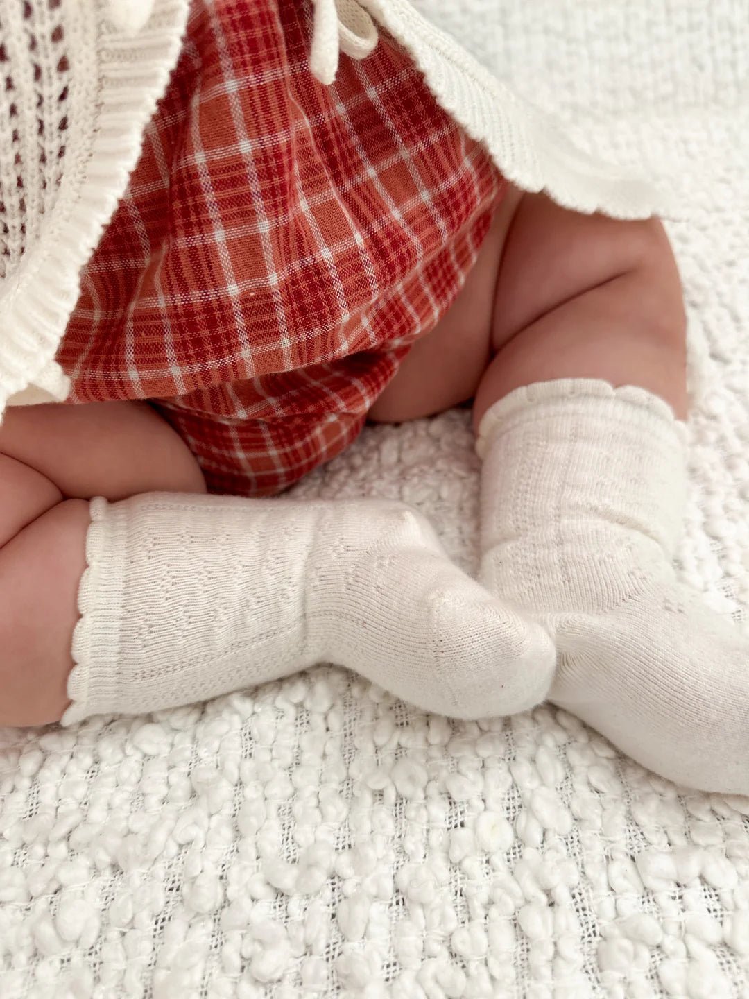 SOCKS | LACE | MILK - Aster & Ruby