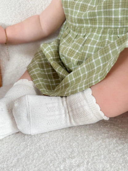 SOCKS | LACE | MILK - Aster & Ruby