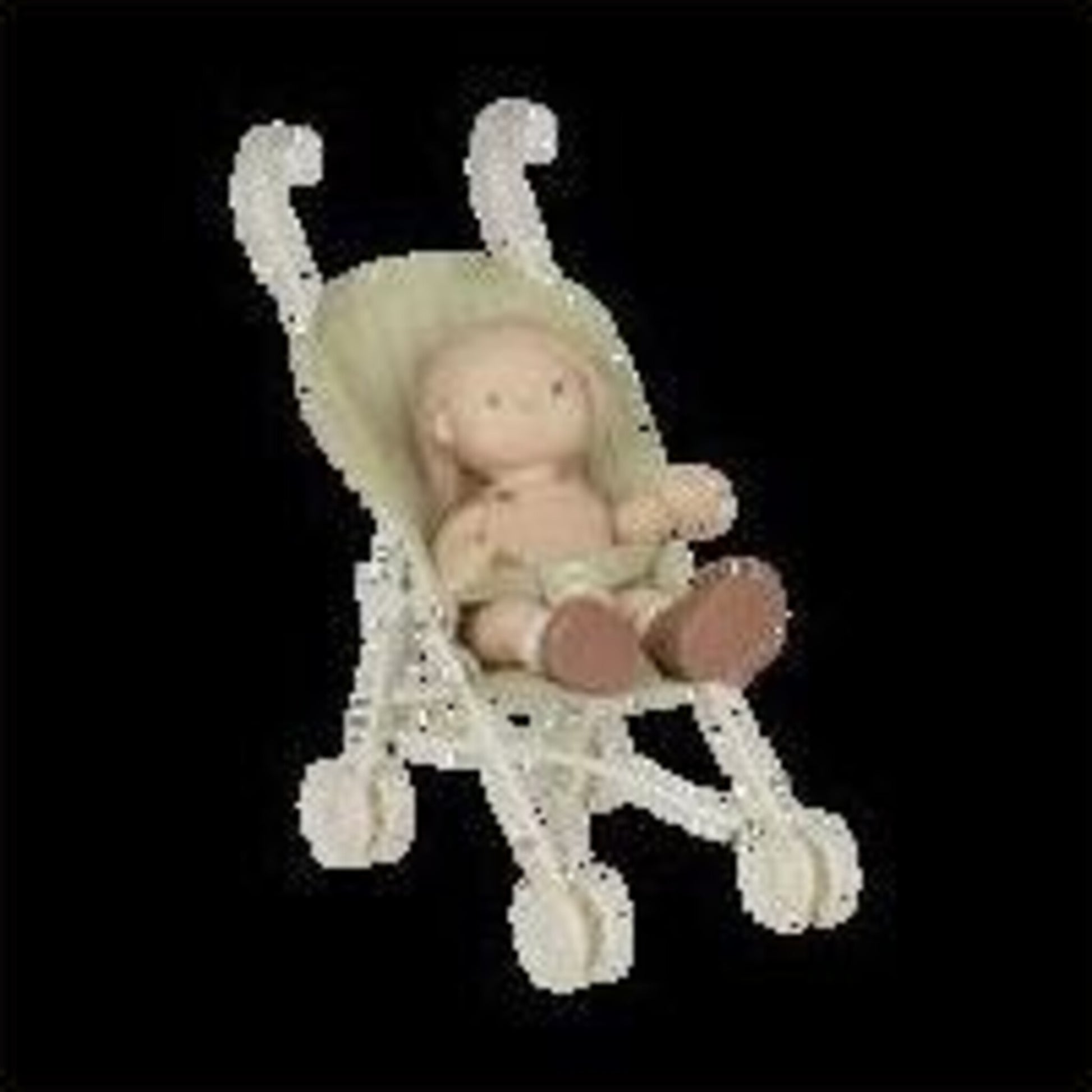 Olli Ella doll accessories – Sollie Stroller Sage from Aster & Ruby