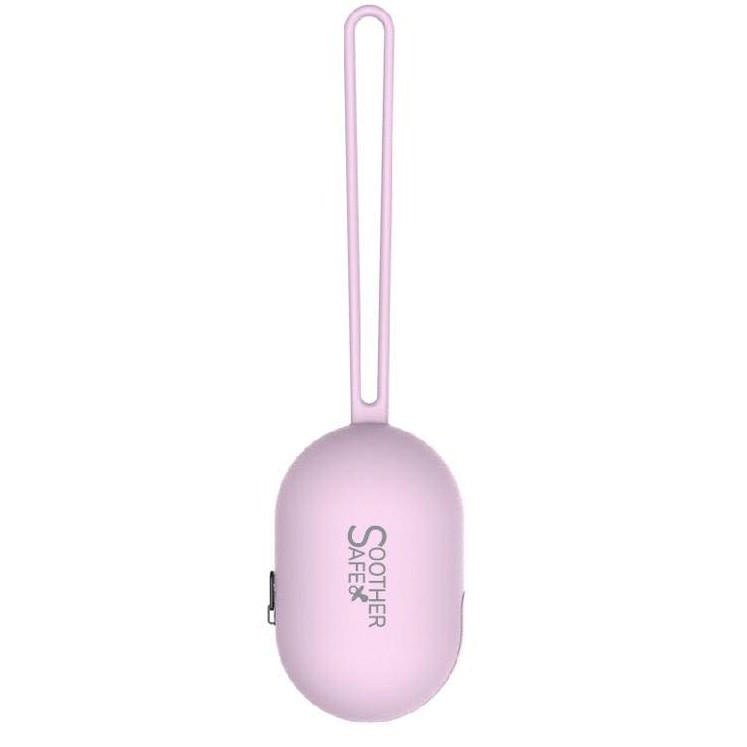 Soother Safe Pink Dummy Holder-Aster & Ruby