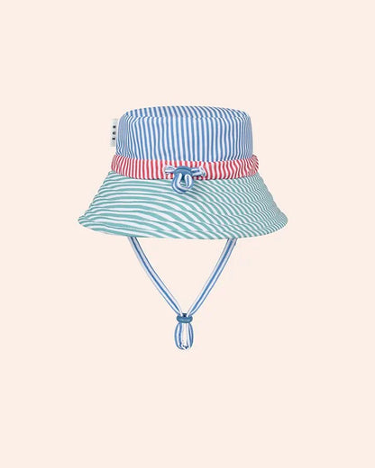 Spliced Stripe Swim Hat - Aster & Ruby