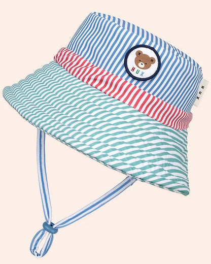 Spliced Stripe Swim Hat - Aster & Ruby