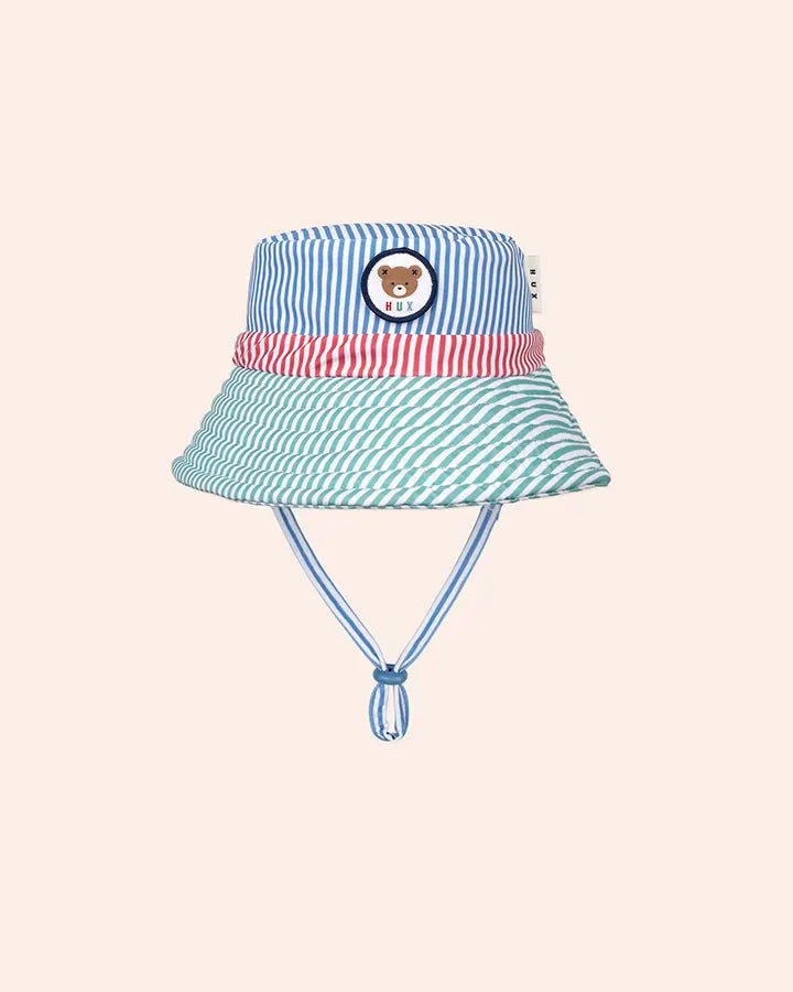Spliced Stripe Swim Hat - Aster & Ruby