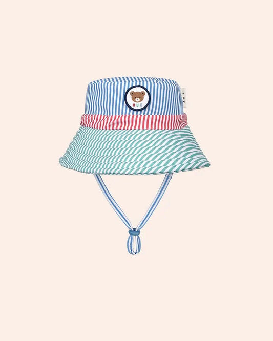 Spliced Stripe Swim Hat - Aster & Ruby