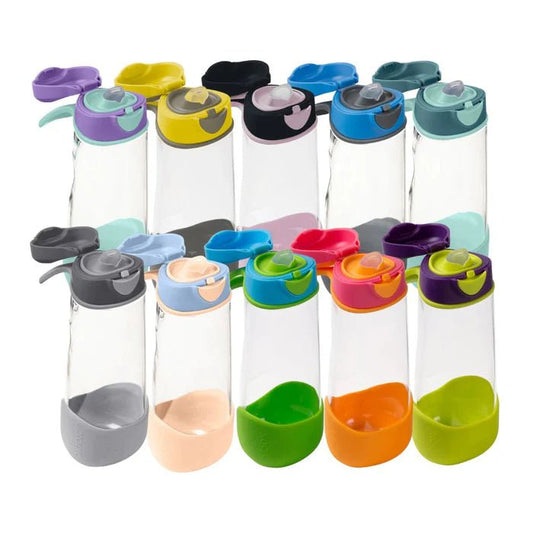 Sports Spout Drink Bottle 600ml - Aster & Ruby
