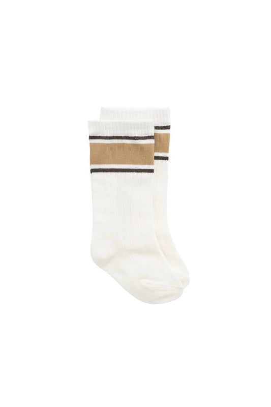 Sporty Sock - Cloud/Balm - Aster & Ruby