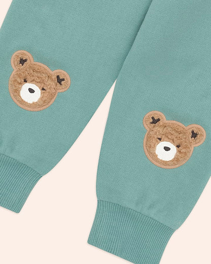 Sprout Furry Huxbear Track Pants - Aster & Ruby