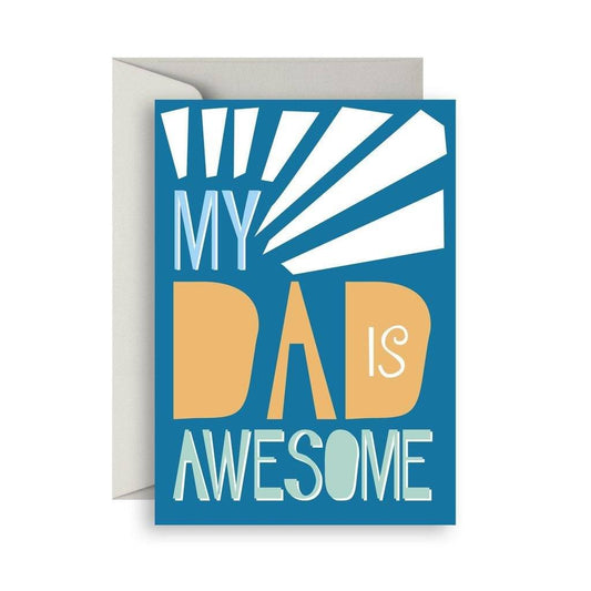 Sprout & Sparrow Greeting Card Awesome Dad-Aster & Ruby