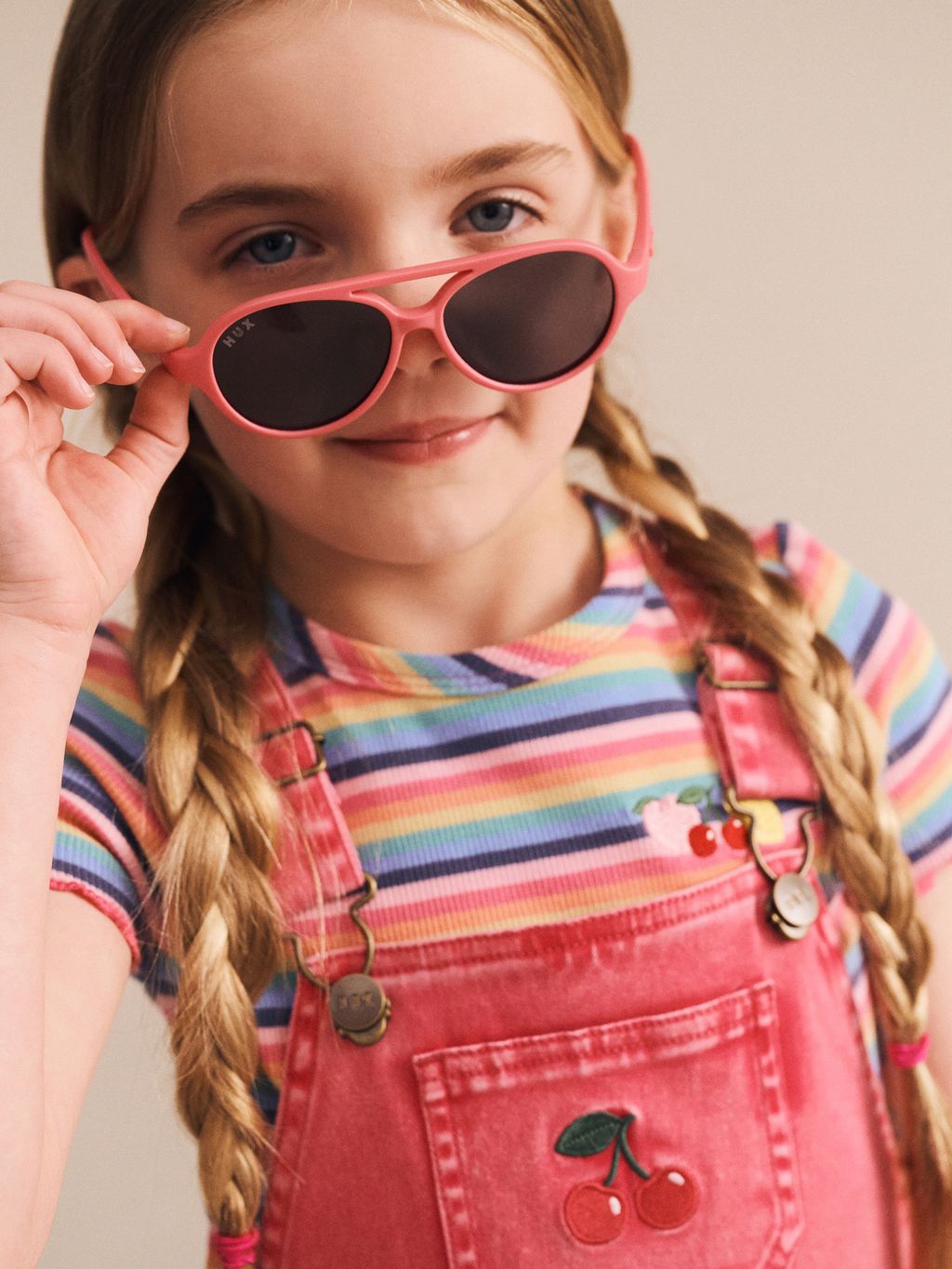 Raspberry Aviator Sunnies
