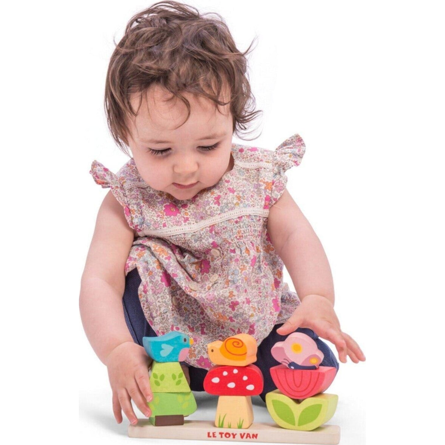 Stacking Woodland Garden – children's product by Le Toy Van | Aster & Ruby