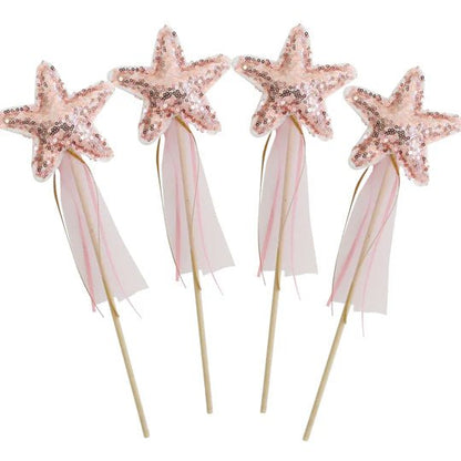 Star Wand Sequin Gold Pack - Aster & Ruby