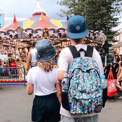 Steel 5 Panel Cap - Aster & Ruby