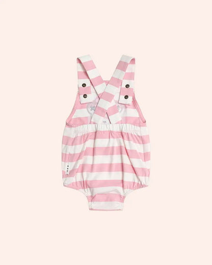 Strawberry Stripe Playsuit - Aster & Ruby