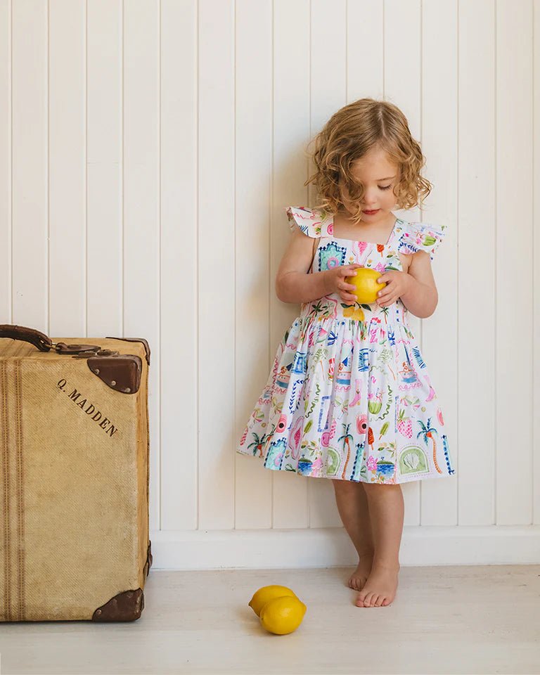 Summer Vacay Overlay Dress - Aster & Ruby