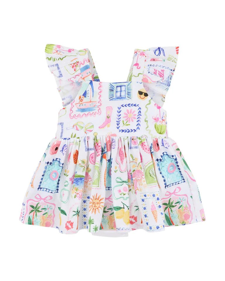 Summer Vacay Overlay Dress - Aster & Ruby