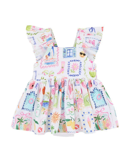 Summer Vacay Overlay Dress - Aster & Ruby