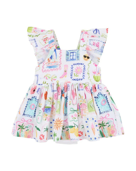 Summer Vacay Overlay Dress - Aster & Ruby