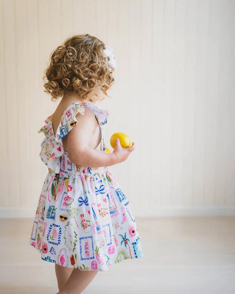 Summer Vacay Overlay Dress - Aster & Ruby