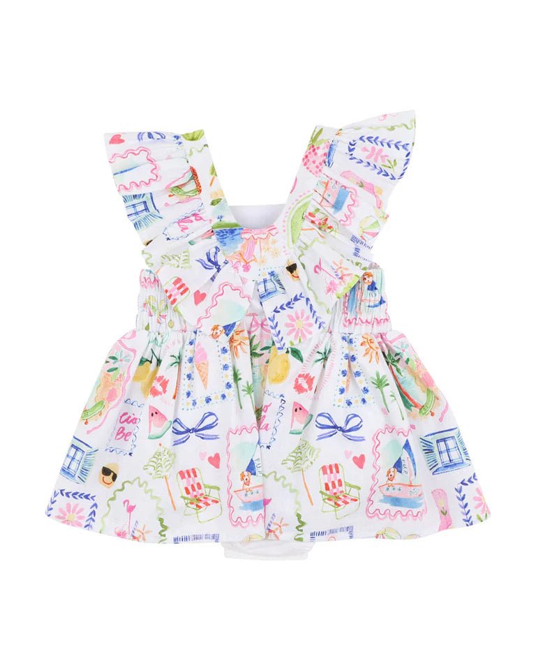 Summer Vacay Overlay Dress - Aster & Ruby