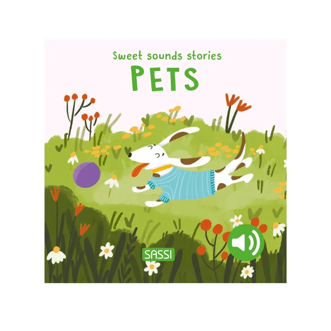 Sweet Sounds Stories Pets Board Book - Aster & Ruby
