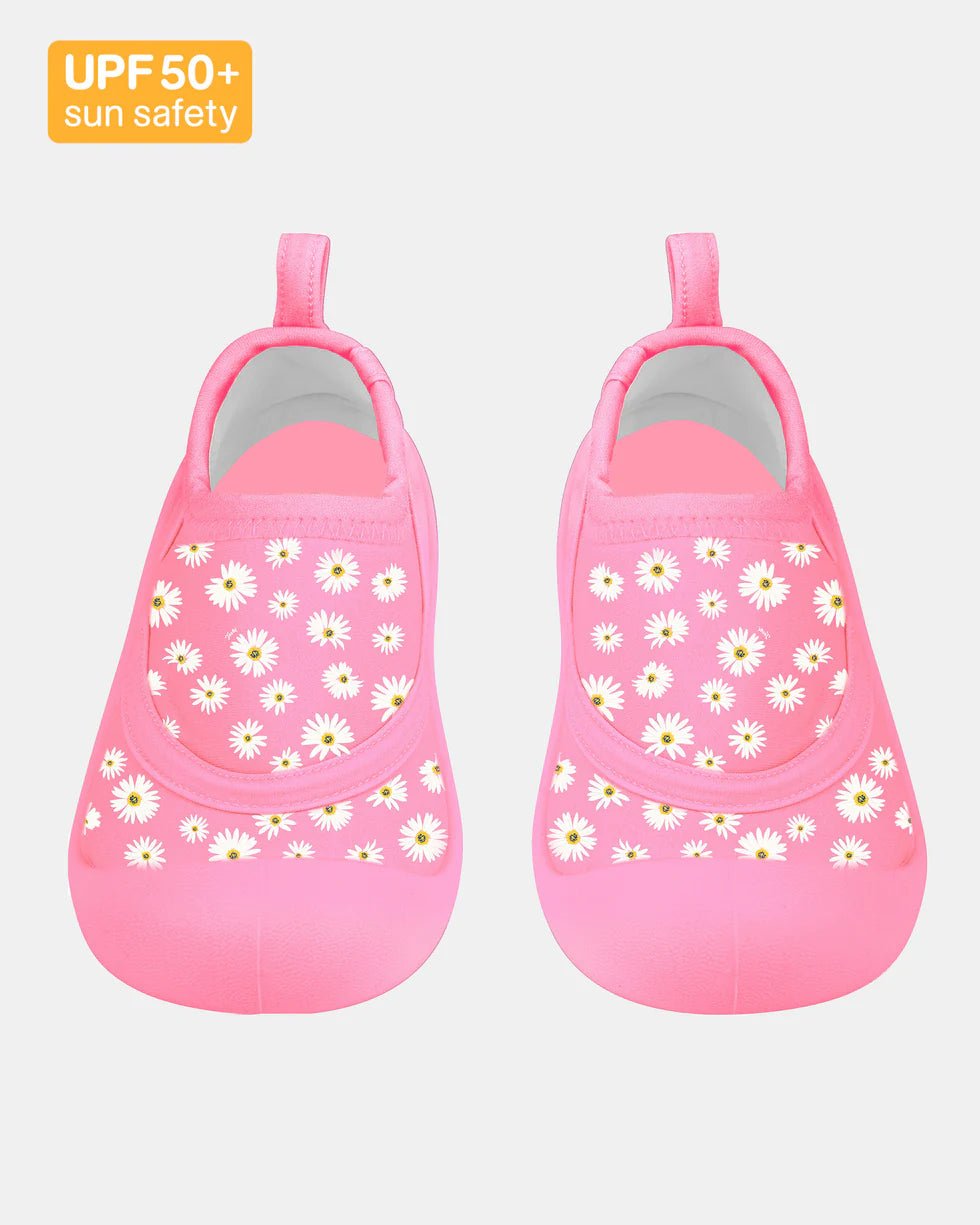 Swim Reef Booties Paradise Daisy Watermelon - Aster & Ruby