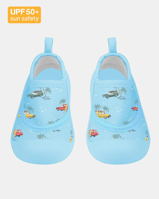 Swim Reef Booties Paradise Swell Seekers Sky - Aster & Ruby
