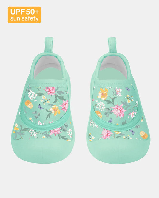 Swim Reef Booties Paradise Waratah Mint - Aster & Ruby
