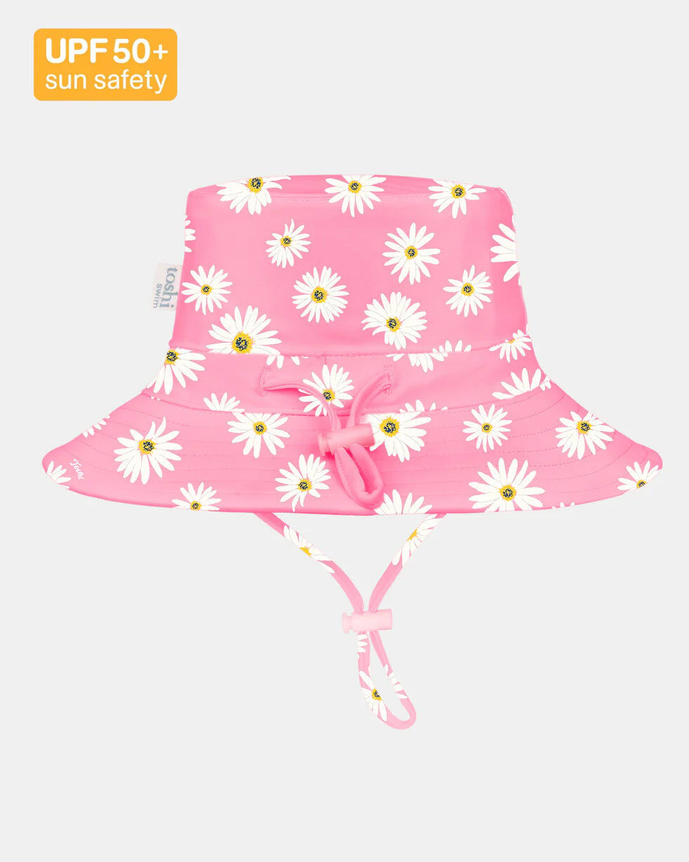 Toshi swim hat – Swim Sunhat Paradise Daisy Watermelon from Aster & Ruby