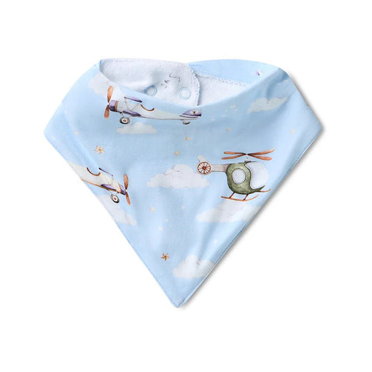 Taking Flight Organic Dribble Bib - Aster & Ruby