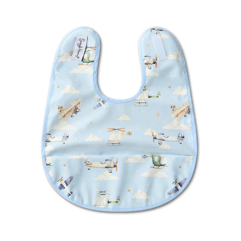 Taking Flight Snuggle Bib - Aster & Ruby
