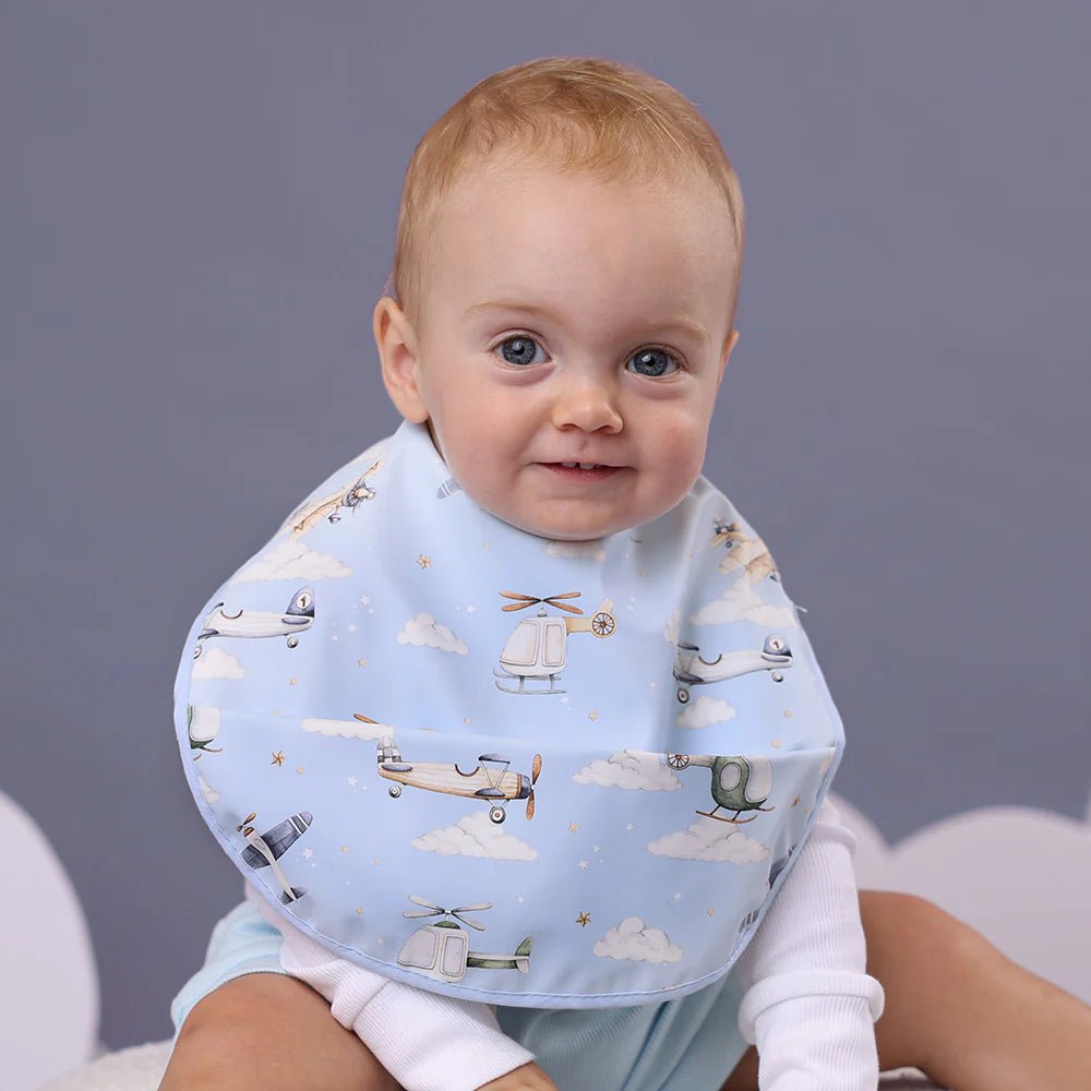 Taking Flight Snuggle Bib - Aster & Ruby