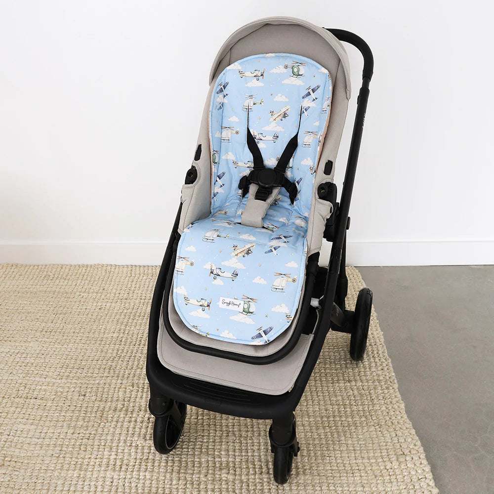 Universal Organic Pram Liner Taking Flight
