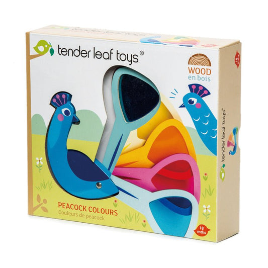 Tender Leaf Toys Peacock Colours - Aster & Ruby