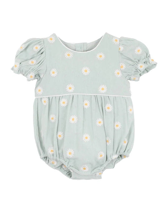 Tess Emb Daisy Bodysuit - Aster & Ruby