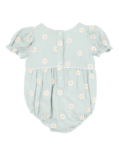 Tess Emb Daisy Bodysuit - Aster & Ruby