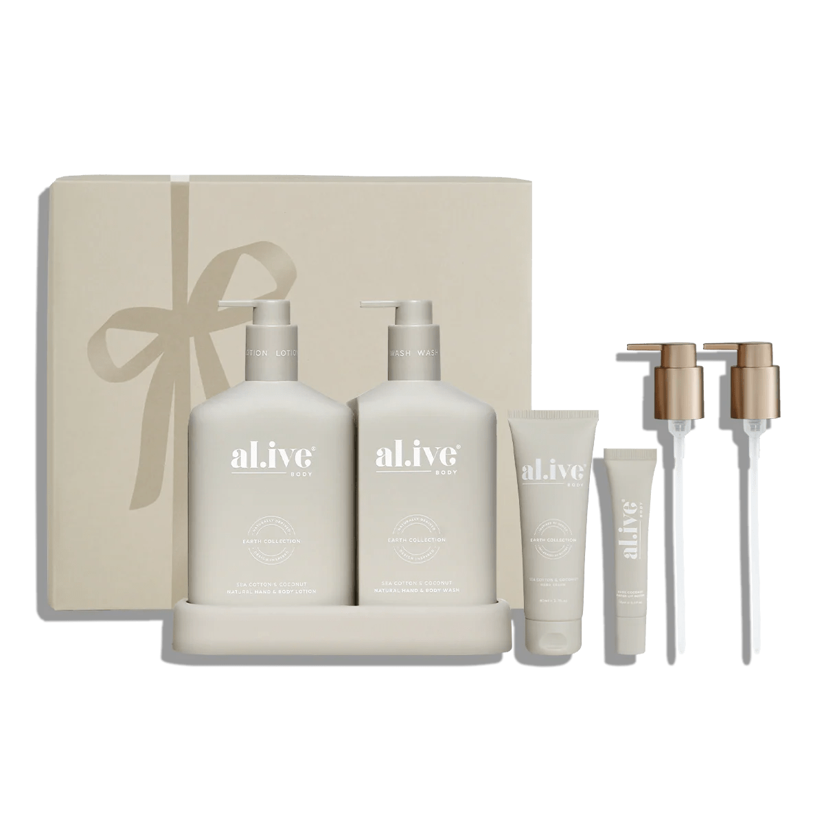 The Icon Gift Set Sea Cotton & Coconut - Aster & Ruby
