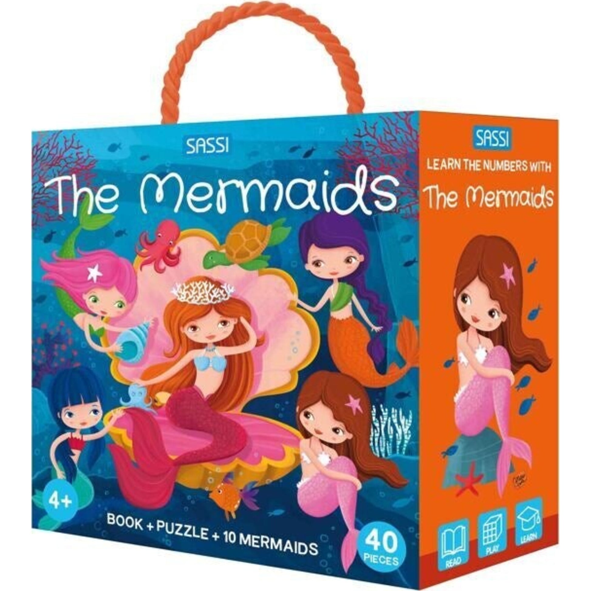The Mermaids Counting Puzzle Set – children's product by Sassi | Aster & Ruby