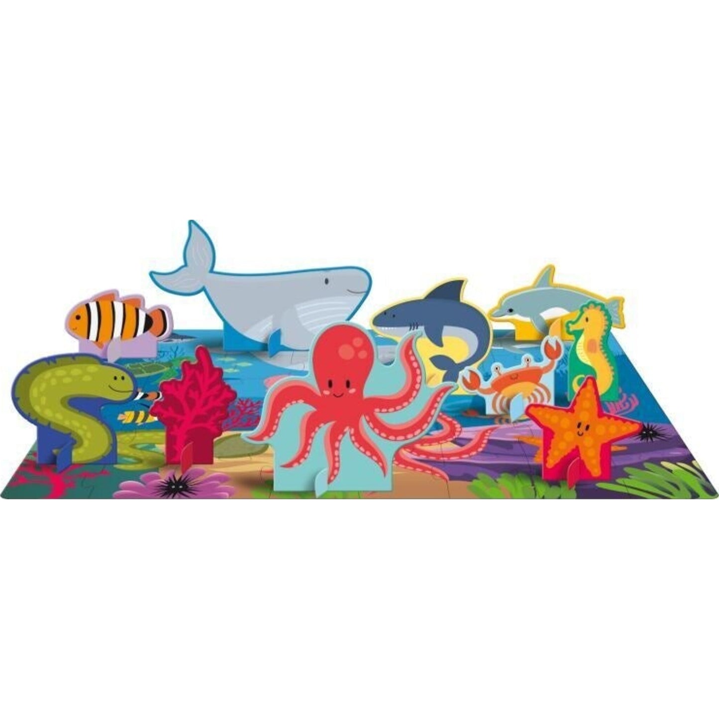 The Sea 3D Puzzle & Learning Book Set – children's product by Sassi | Aster & Ruby