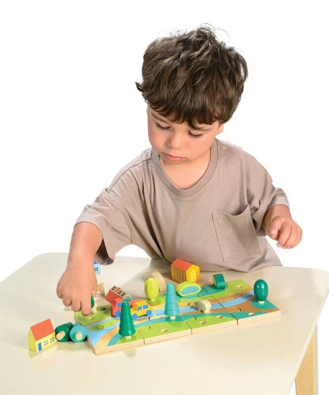 Tiny Town Jigsaw - Aster & Ruby