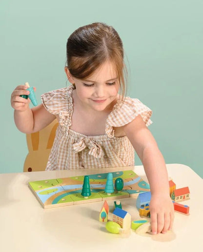 Tiny Town Jigsaw - Aster & Ruby